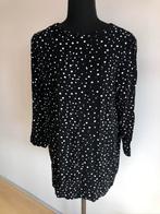 Leuke polkadot blouse mt M 38-40, Maat 38/40 (M), Ophalen of Verzenden, Zo goed als nieuw, Zwart