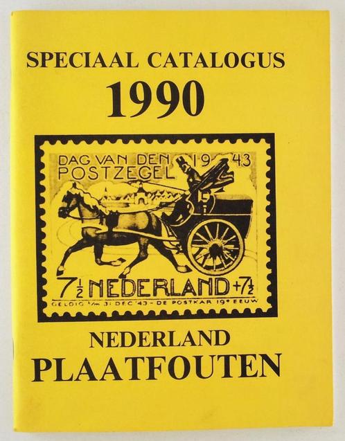 Nederland plaatfouten / Speciaal catalogus 1990, Boeken, Hobby en Vrije tijd, Gelezen, Overige onderwerpen, Verzenden