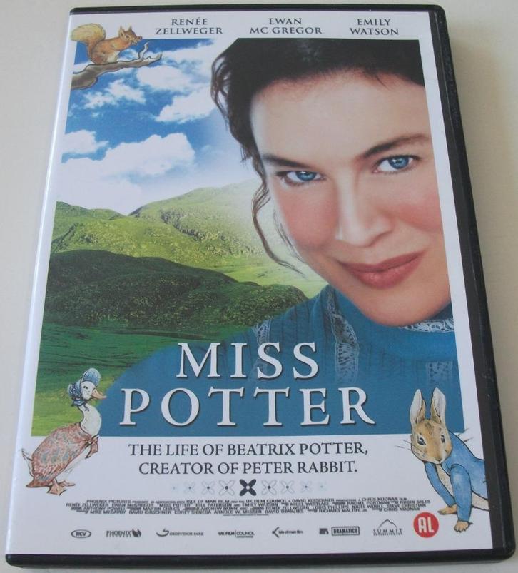 Dvd *** MISS POTTER *** The Life of Beatrix Potter, Cd's en Dvd's, Dvd's | Kinderen en Jeugd, Zo goed als nieuw, Film, Avontuur