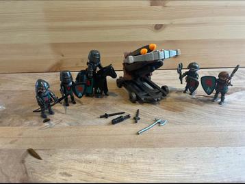 (72) Playmobil Zesvoudige ballista met Valkenridders – 4868 beschikbaar voor biedingen