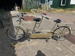 Tandem gezelle goud kleur gespoten, Fietsen en Brommers, Fietsen | Tandems, Ophalen, Gebruikt, Minder dan 10 versnellingen