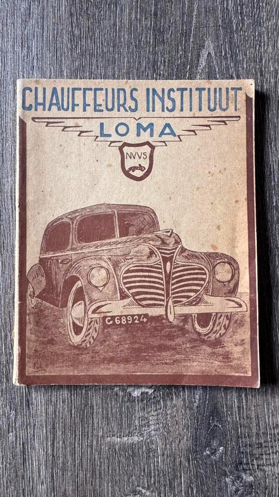 Praktisch zakboekje van het chauffeurs instituut LOMA, NVVS, Boeken, Auto's | Boeken, Gelezen, Ophalen of Verzenden
