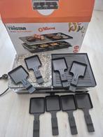 Tristar RA-2723 Gourmetstel/Raclette/Stone Grill 8 personen, Ophalen of Verzenden