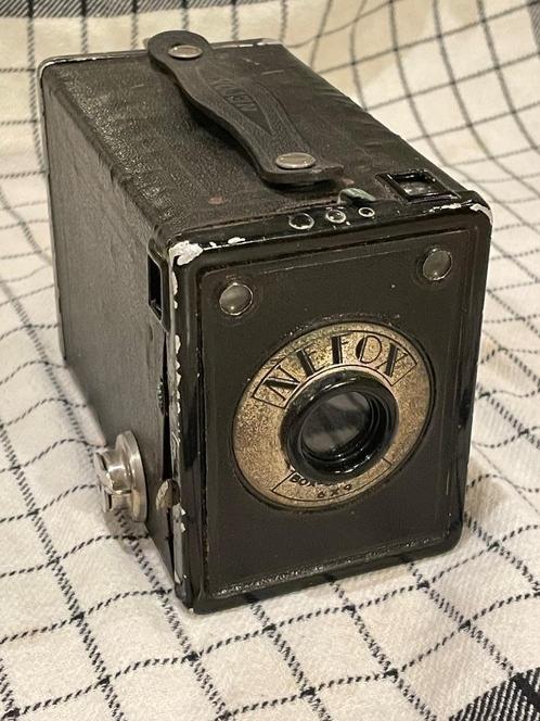 Nefotaf - Nefox box (NL) uit Weert (Limburg) "zeldzaam" 1949, Audio, Tv en Foto, Fotocamera's Analoog, Gebruikt, Compact, Overige Merken