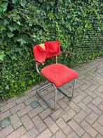 Gispen buizenframe stoel., Huis en Inrichting, Stoelen, Ophalen, Gebruikt, Metaal, Eén