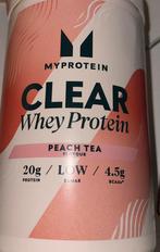 Clear whey isolate Peach tea NIEUW, Sport en Fitness, Ophalen of Verzenden