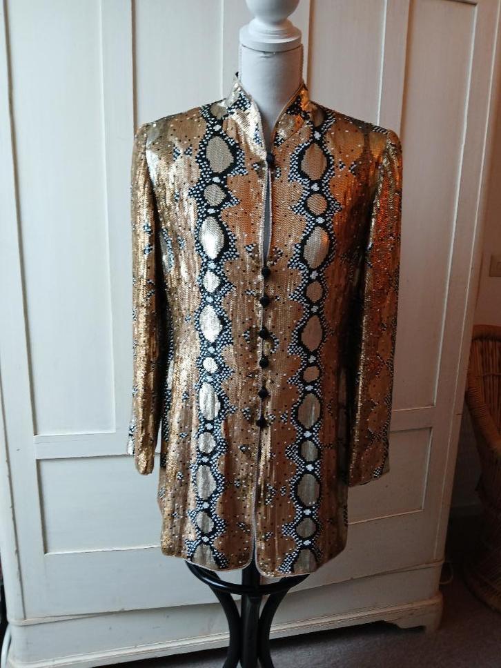 Prachtige pailletten jasje van Escada Couture, maat 38., Kleding | Dames, Gelegenheidskleding, Nieuw, Overige typen, Maat 36 (S)