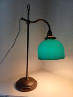 Retro Kristallen Bureaulamp, Huis en Inrichting, Lampen | Vloerlampen, Ophalen of Verzenden, Minder dan 100 cm