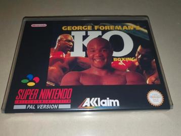 George Foreman's KO SNES Game Case beschikbaar voor biedingen