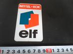 sticker bessel - kok ELF logo benzine olie, Verzamelen, Ophalen, Zo goed als nieuw
