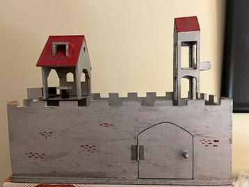 Handgemaakt Playmobil Kasteel - Antiek Speelgoed beschikbaar voor biedingen
