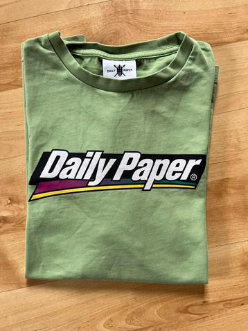 Lichtgroen tshirt Daily Paper maat M beschikbaar voor biedingen