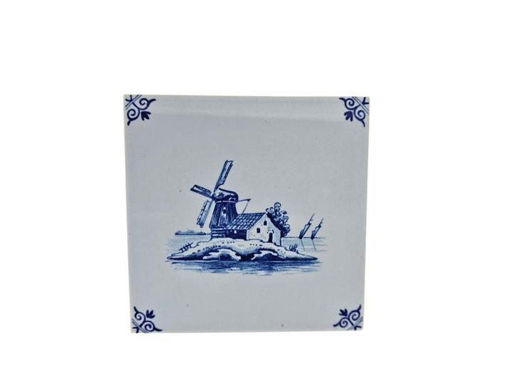 Westraven Keramiek - Molen - landschap - 60's, Antiek en Kunst, Antiek | Wandborden en Tegels, Ophalen of Verzenden
