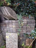 terras stenen gratis, Tuin en Terras, Ophalen, Gebruikt, Beton, Klinkers
