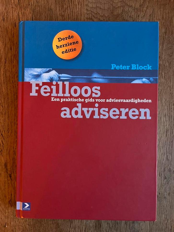 Peter Block - Feilloos adviseren, Boeken, Wetenschap, Zo goed als nieuw, Sociale wetenschap, Ophalen of Verzenden
