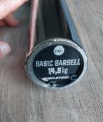 Nieuw in verpakking: olympische halter Muscle Power 183 cm., Ophalen, Nieuw, Benen, Halterstangen