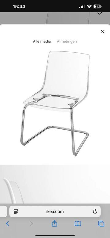 4 Ikea tobias stoelen  beschikbaar voor biedingen