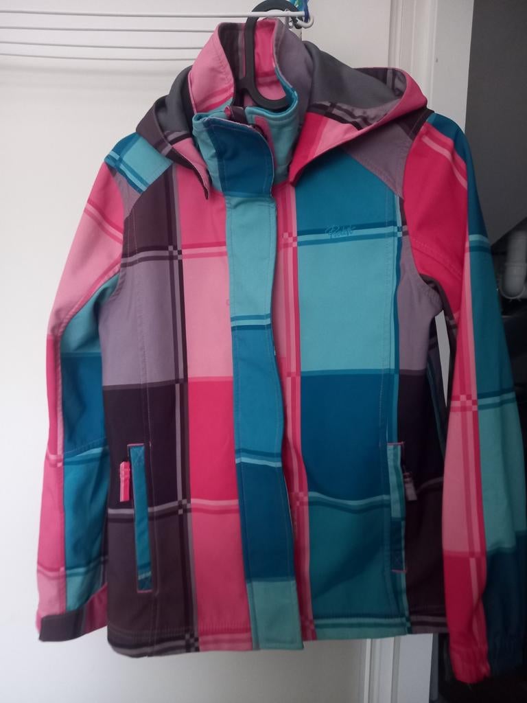 Protest sofftshell jas mt 164, Gebruikt, Protest, Meisje, Ophalen of Verzenden