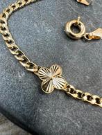 18K Gouden Klaveren Armband, Ophalen of Verzenden, Nieuw, Goud