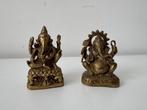 Ganesh messing beeldjes 2 stuks, Ophalen of Verzenden