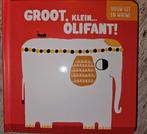 Groot, Klein... Olifant! - Uitklapboek, Ophalen of Verzenden, Zo goed als nieuw, Sue Downing, Uitklap-, Voel- of Ontdekboek
