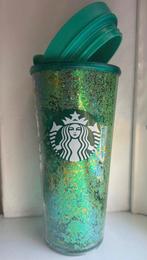 Grote Groene Starbucksbeker met Glitters, Ophalen of Verzenden, Zo goed als nieuw