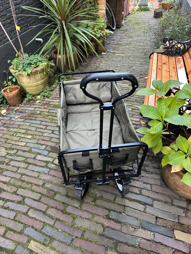 Inklapbare bolderkar - Handig voor onderweg!, Caravans en Kamperen, Bolderkarren, Gebruikt, Opvouwbaar, Ophalen