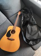 Cort guitar left-handed + soft case, Muziek en Instrumenten, Ophalen, Zo goed als nieuw, Western- of Steelstringgitaar