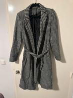 Zwart-wit jas van Primark - Maat 36, Ophalen of Verzenden, Zo goed als nieuw, Maat 42/44 (L), Zwart