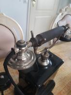 Antieke deense slinger telefoon met bel, Antiek en Kunst, Ophalen of Verzenden