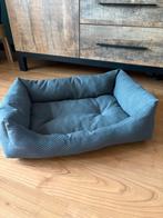 Zachte kleine hondenmand grijs met patroon, Dieren en Toebehoren, Ophalen of Verzenden, Zo goed als nieuw