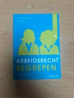 Boek arbeidsrecht begrepen, Boeken, Ophalen of Verzenden, Nieuw, Overige niveaus, Boomjuridisch