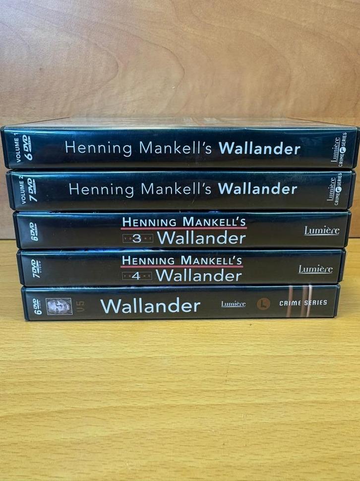Wallander complete tv serie boxset seizoen 1-5 #30422, Cd's en Dvd's, Dvd's | Tv en Series, Zo goed als nieuw, Actie en Avontuur