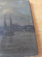 Schilderij paneeltje., Antiek en Kunst, Ophalen