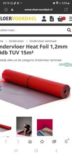 Ondervloer heat foil, Ophalen of Verzenden, Zo goed als nieuw