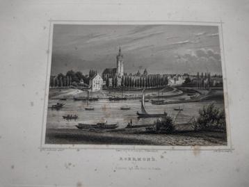 A 102 / Roermond Staalgravure 1860 beschikbaar voor biedingen