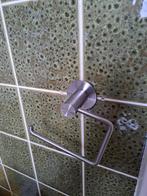 Rvs geborsteld wc rol houder, Ophalen of Verzenden, Zo goed als nieuw, Overige kleuren