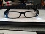 leesbril +2 met led licht, Overige merken, Zwart, Nieuw, Ophalen of Verzenden