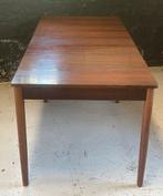 Vintage eettafel tafel verlengbaar mid century, Huis en Inrichting, Tafels | Eettafels, Ophalen, Gebruikt, Vijf personen of meer