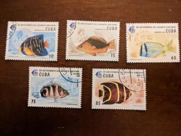 CUBA 1995; serie VISSEN beschikbaar voor biedingen