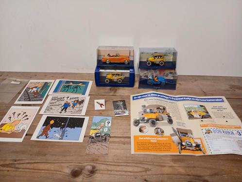 Kuifje verzameling autos pin, sleutelhanger en prenten, Verzamelen, Stripfiguren, Zo goed als nieuw, Ophalen of Verzenden