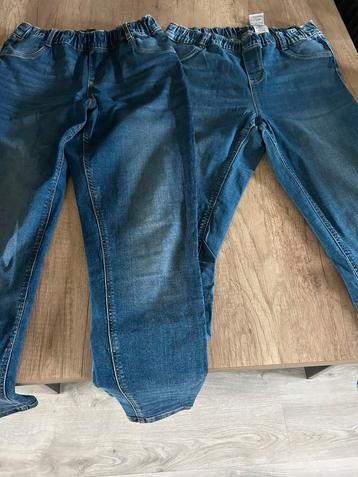 2mooie treggings spijkerbroeken mt 42 beschikbaar voor biedingen