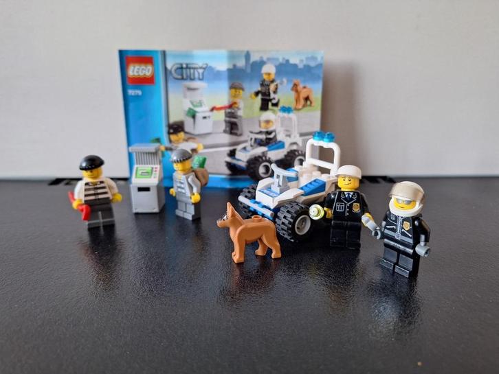 Lego 7279 city – Politie minifiguurverzameling, Kinderen en Baby's, Speelgoed | Duplo en Lego, Zo goed als nieuw, Lego, Complete set