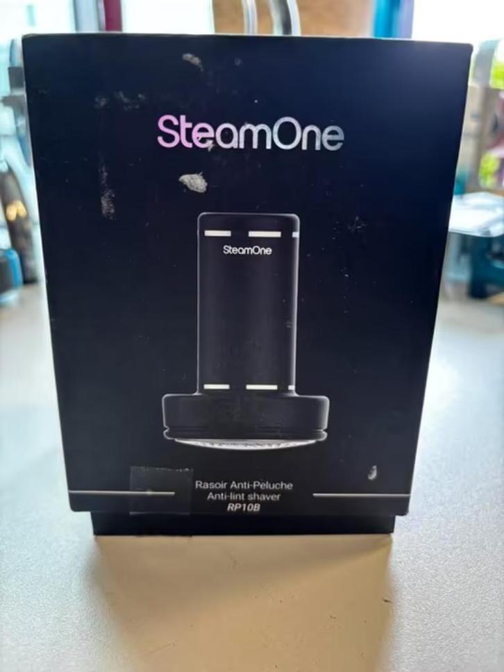 NIEUW! SteamOne pluizenverwijderaar zwart €18,99, Hobby en Vrije tijd, Kledingapplicaties en Hotfix, Nieuw, Overige applicaties