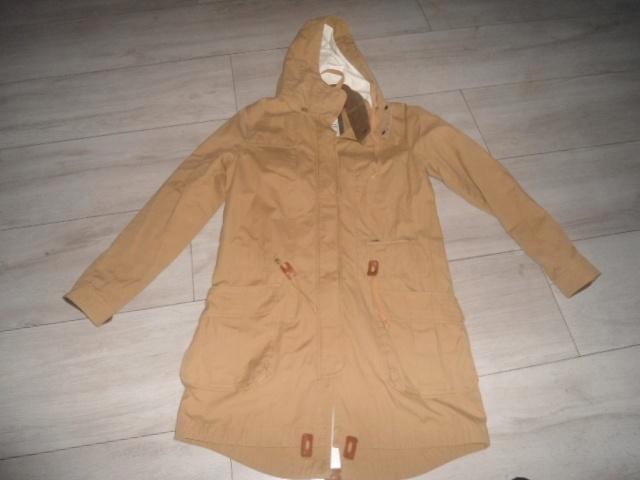 McGregor; Halflange jas; maat 38, Kleding | Dames, Jassen | Zomer, Zo goed als nieuw, Maat 38/40 (M), Bruin, Ophalen of Verzenden