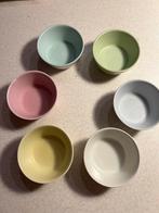 Pastel pinda bakjes van Goedewagen pastel vintage, Antiek en Kunst, Antiek | Servies los, Ophalen of Verzenden