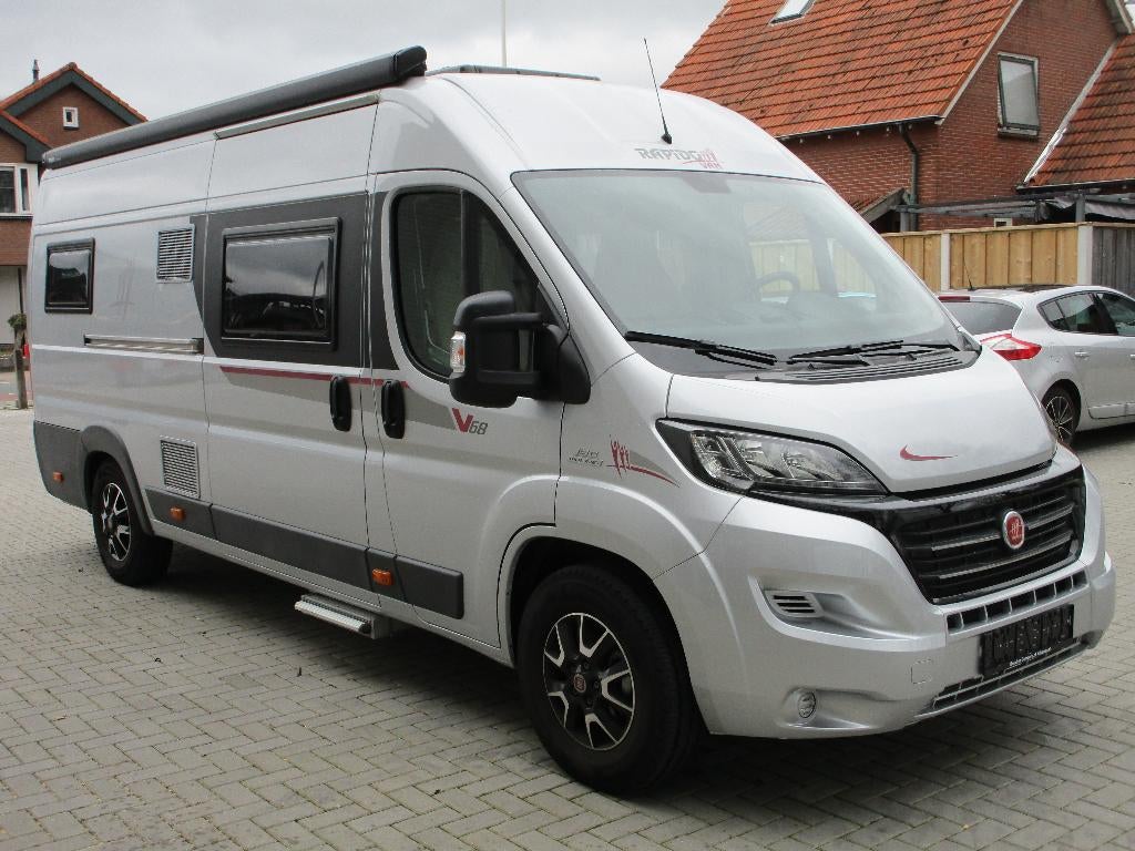 Rapido V68 / BJ. 2016 / nieuwstaat / lengte bedden, Caravans en Kamperen, Campers, Bedrijf, tot en met 3, Buscamper of Camperbus