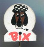 BIX hondenvoer blik speldje ( N_105 ), Verzenden, Zo goed als nieuw, Merk, Speldje of Pin