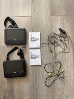 Philips PD7022 - Portable DVD-speler met 2 schermen - 7 inch, Audio, Tv en Foto, Dvd-spelers, Dvd-speler, Philips, Draagbaar, Ophalen of Verzenden