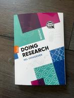 Doing Research by Nel Verhoeven, Boeken, Verzenden, Nel Verhoeven, Beta, WO